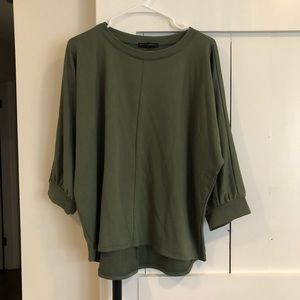 Olive green sweatshirt